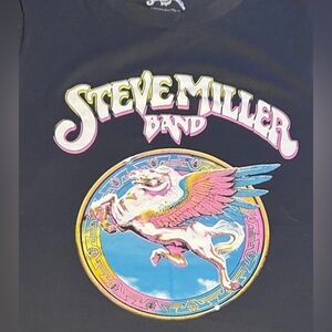 Steve Miller Band Womens Black Tank Top